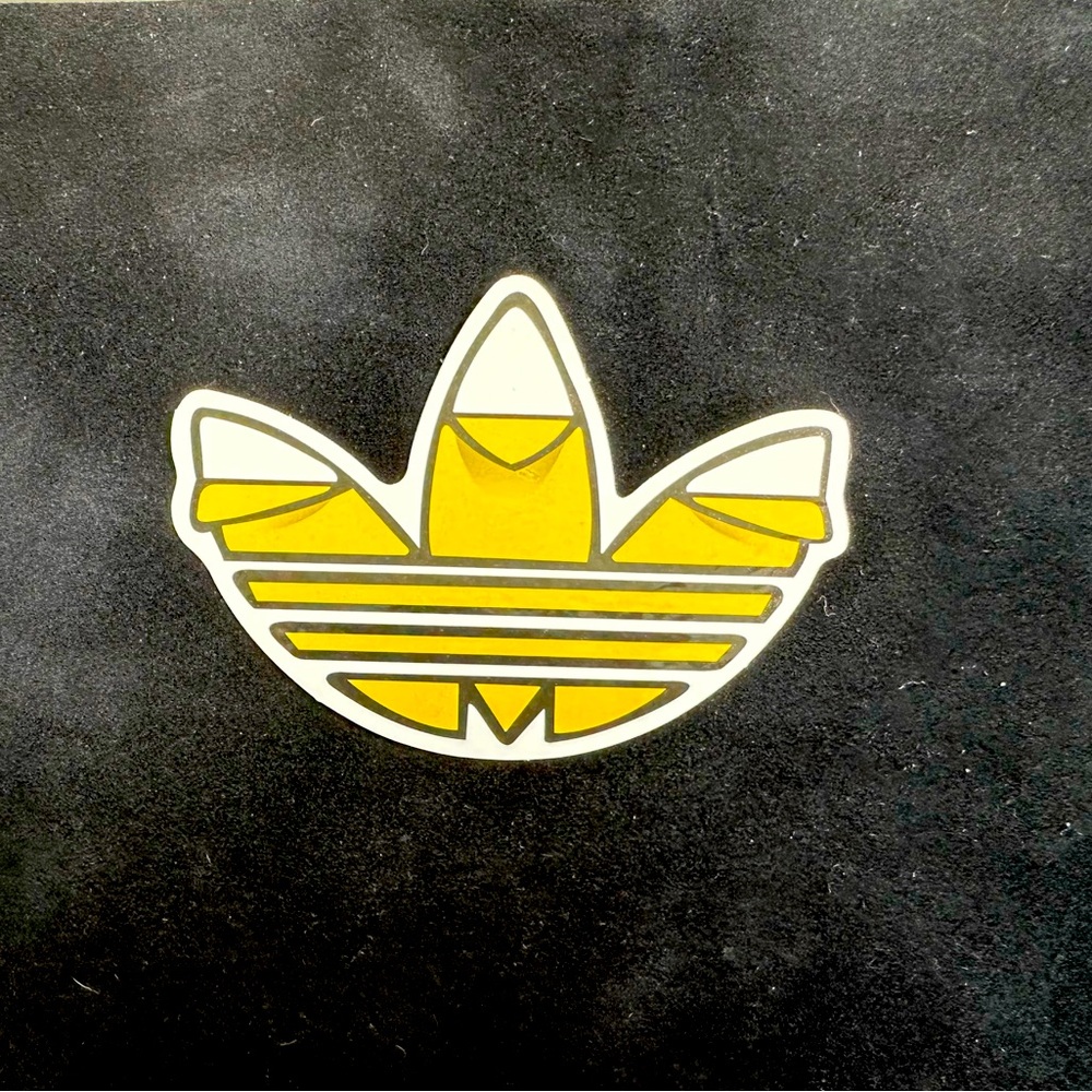 Adidas sticker - YELLOW